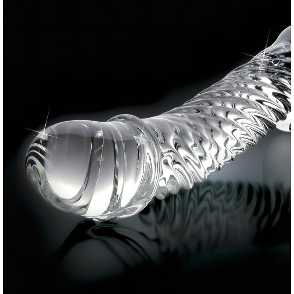 Icicles No. 61 - gode ceinture en verre transparent