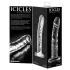 Icicles No. 62 - godemichet en verre en forme de pénis - transparent