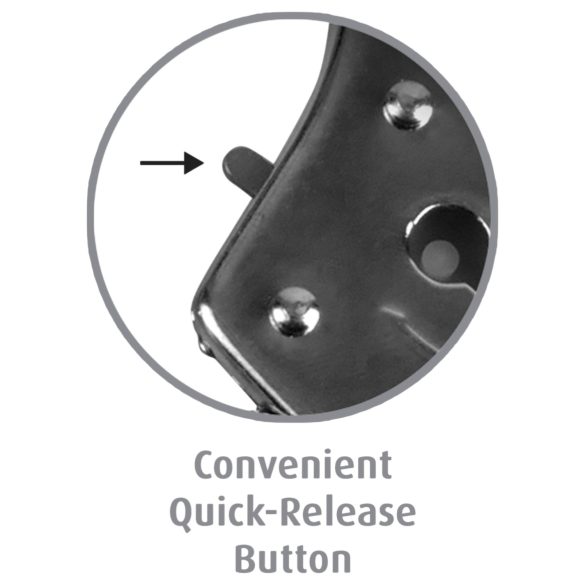 Fetish Fantasy - menottes métalliques - acier argenté