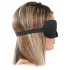 Fetish Deluxe Fantasy - masque pour les yeux large et doux - noir