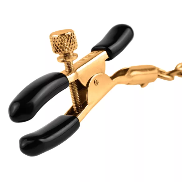 Pipedream Fetish Fantasy Gold - pince à tétons - doré