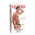 Fetish Strap-On 8 - gode ceinture creux vibrant - couleur chair