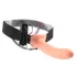 Fetish Strap-On 8 - gode ceinture creux vibrant - couleur chair