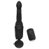 Analfantasy - vibromasseur anal poussant - silicone noir