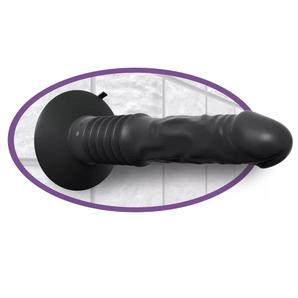 Analfantasy - vibromasseur anal rechargeable - silicone noir
