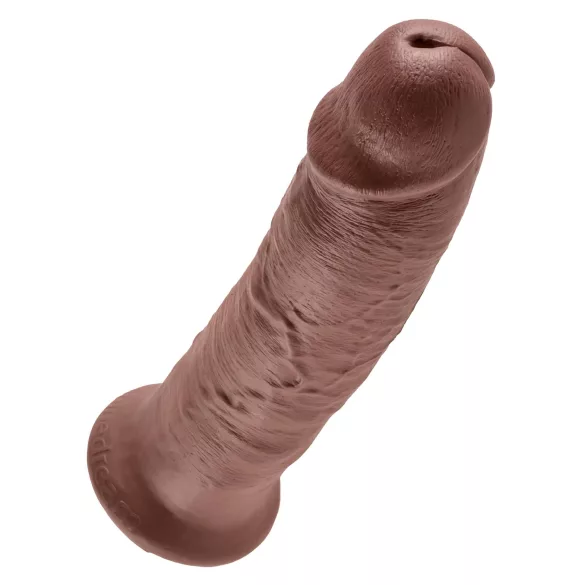 Godemichet King Cock 10 à grande ventouse (25 cm, marron)