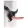 King Cock 7 - gode ceinture harnais avec dildo réaliste - noir