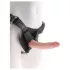 King Cock 7 - gode ceinture harnais avec dildo réaliste - noir