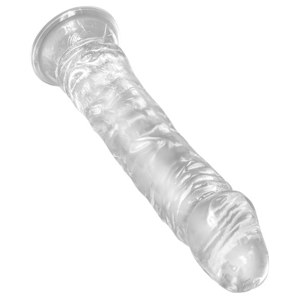 King Cock - gode ventouse réaliste transparent 20cm
