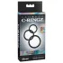 Fantasy C-Ringz - anneau pénien lot de 3 - silicone noir