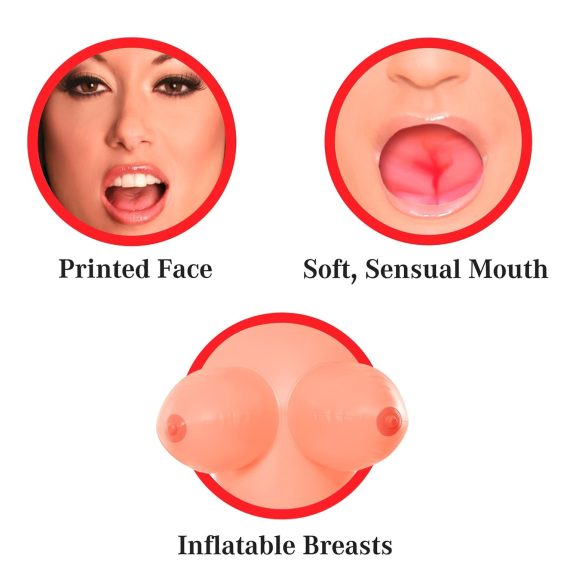 Pipedream Brooke Le Hook - poupée sexuelle grandeur nature - silicone