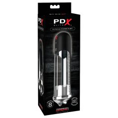 PDX Blowjob - pompe pénis automatique avec lèvres - noir