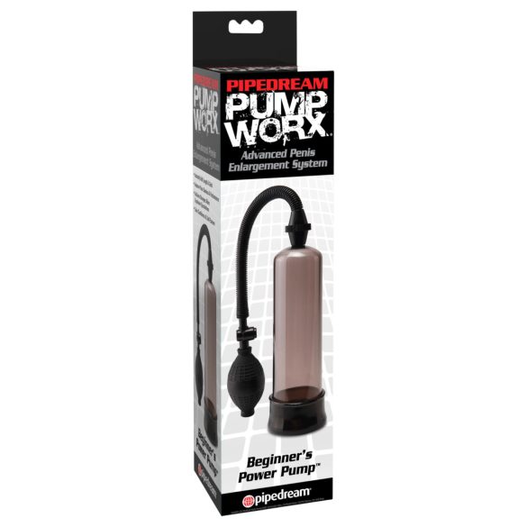 Pump Worx - pompe à pénis débutant - noir