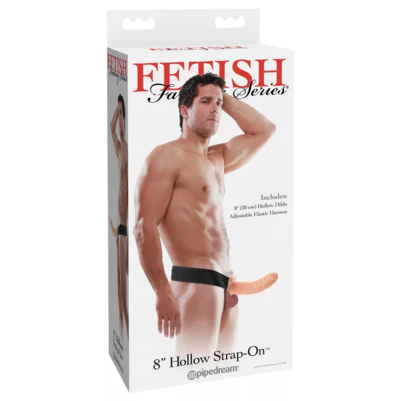Fetish Fantasy - gode ceinture creux - réaliste - beige