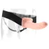 Fetish Fantasy - gode ceinture creux - réaliste - beige