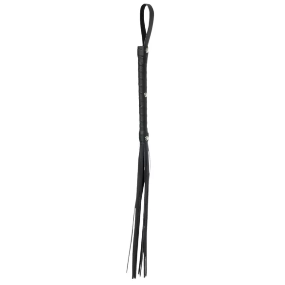 Fetish Fantasy - fouet à neuf lanières - 65 cm - noir
