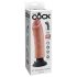 King Cock 8 - gode vibrant réaliste flexible - 25 cm