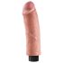 King Cock 8 - gode vibrant réaliste flexible - 25 cm