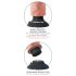 King Cock 8 - gode vibrant réaliste flexible - 25 cm