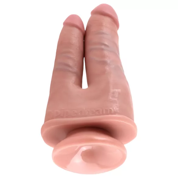 King Cock - double pénétrateur réaliste - double godemichet - couleur chair
