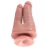 King Cock - double pénétrateur réaliste - double godemichet - couleur chair