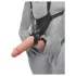 King Cock - gode-ceinture creux - 25 cm