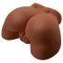 Pipedream Junk in Tha Trunk - masturbateur torse féminin vibrant (carnation foncée naturelle)