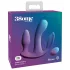 3Some Total Extase - Vibromasseur Triple Sans Fil (Violet)