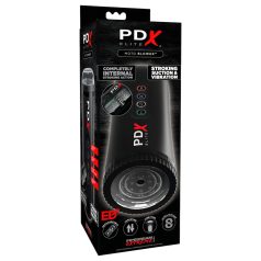   PDX Moto Blower - masturbateur vibrant avec aspiration - noir
