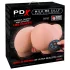 PDX Elite Milk Me Silly - masturbateur torse vibrant (naturel)