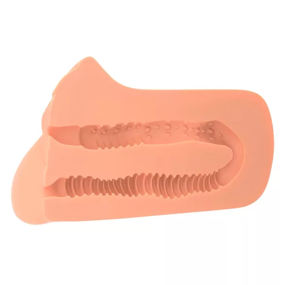 PDX Pick Your Pleasure - masturbateur réaliste 2‑en‑1 (naturel)