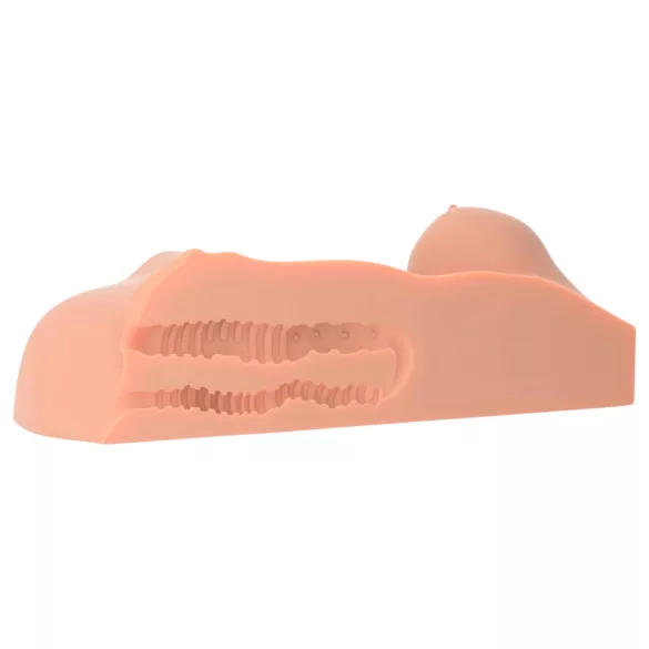 PDX Perfect DD's - torse réaliste avec 2 orifices - silicone couleur chair