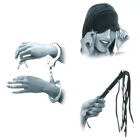 Fetish Lover's Fantasy - Coffret BDSM débutant - 3 pièces