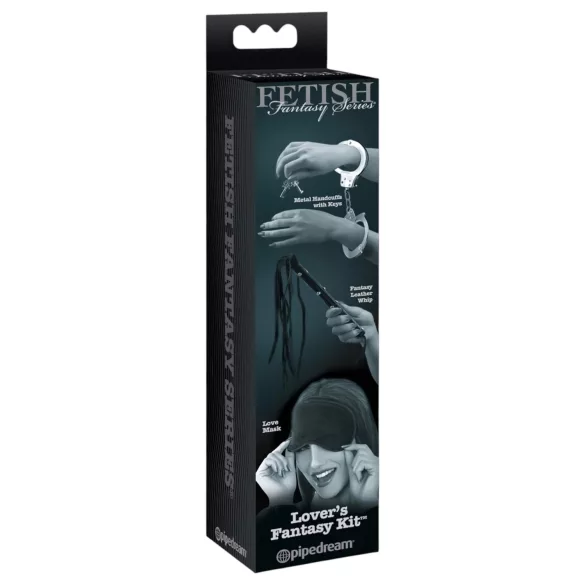 Fetish Lover's Fantasy - Coffret BDSM débutant - 3 pièces