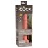 Dildo réaliste King Cock Elite 7 ventouse (18 cm) - couleur naturelle