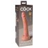 Dildo réaliste King Cock Elite 7 ventouse (18 cm) - couleur naturelle