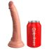 Dildo réaliste King Cock Elite 7 ventouse (18 cm) - couleur naturelle