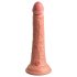 Dildo réaliste King Cock Elite 7 ventouse (18 cm) - couleur naturelle