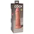 King Cock Elite 8 - gode réaliste ventouse - 20 cm - couleur chair