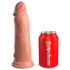 King Cock Elite 8 - gode réaliste ventouse - 20 cm - couleur chair