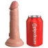 King Cock Elite 6 - vibromasseur à ventouse (15 cm) - couleur chair