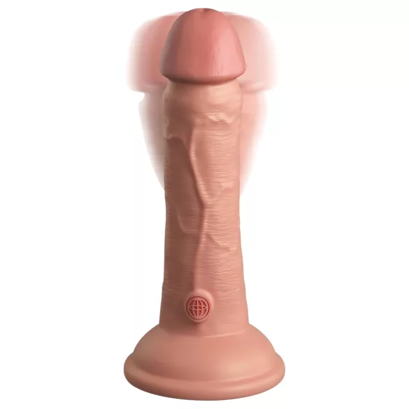 King Cock Elite 6 - vibromasseur à ventouse (15 cm) - couleur chair