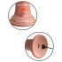 King Cock Elite 6 - vibromasseur à ventouse (15 cm) - couleur chair