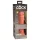 King Cock Elite 8 - gode vibrant réaliste 20 cm - silicone marron foncé