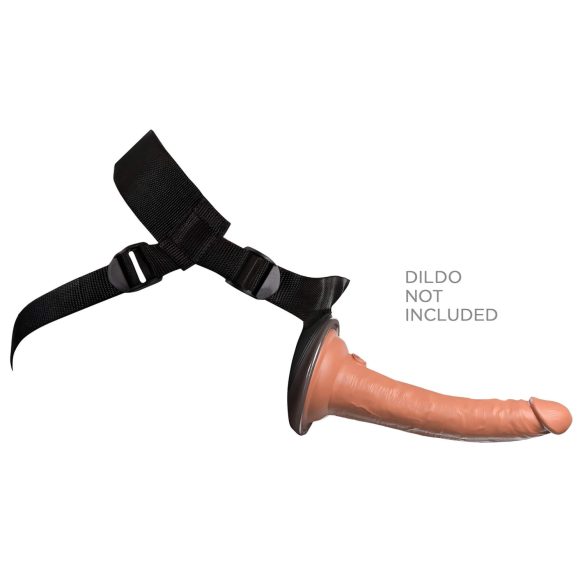 King Cock Elite - harnais avec gode réaliste - silicone marron