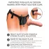 King Cock Elite Beginner's - gode ceinture débutant - réaliste - couleur chair