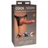 King Cock Elite Comfy - gode ceinture confortable avec harnais - silicone noir