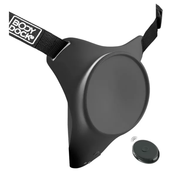 Body Dock - Harnais gode réaliste G-spot & Silexd 7 - silicone