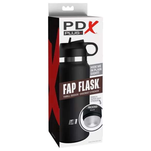Fap Flask Thrill Seeker - masturbateur en gourde - noir