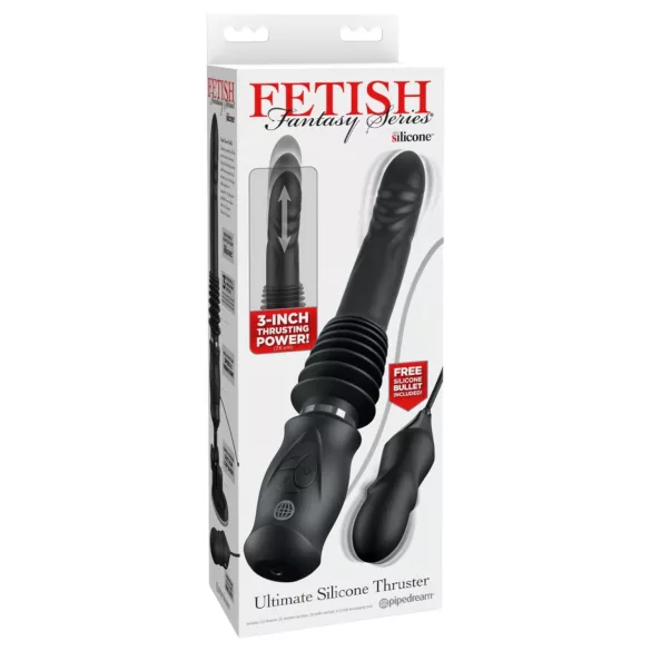 Fetish - vibromasseur à piston - noir